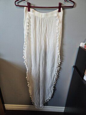 Bathing suit cover up pants